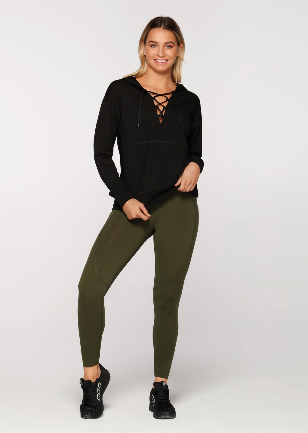 Lace It Up Active Hoodie