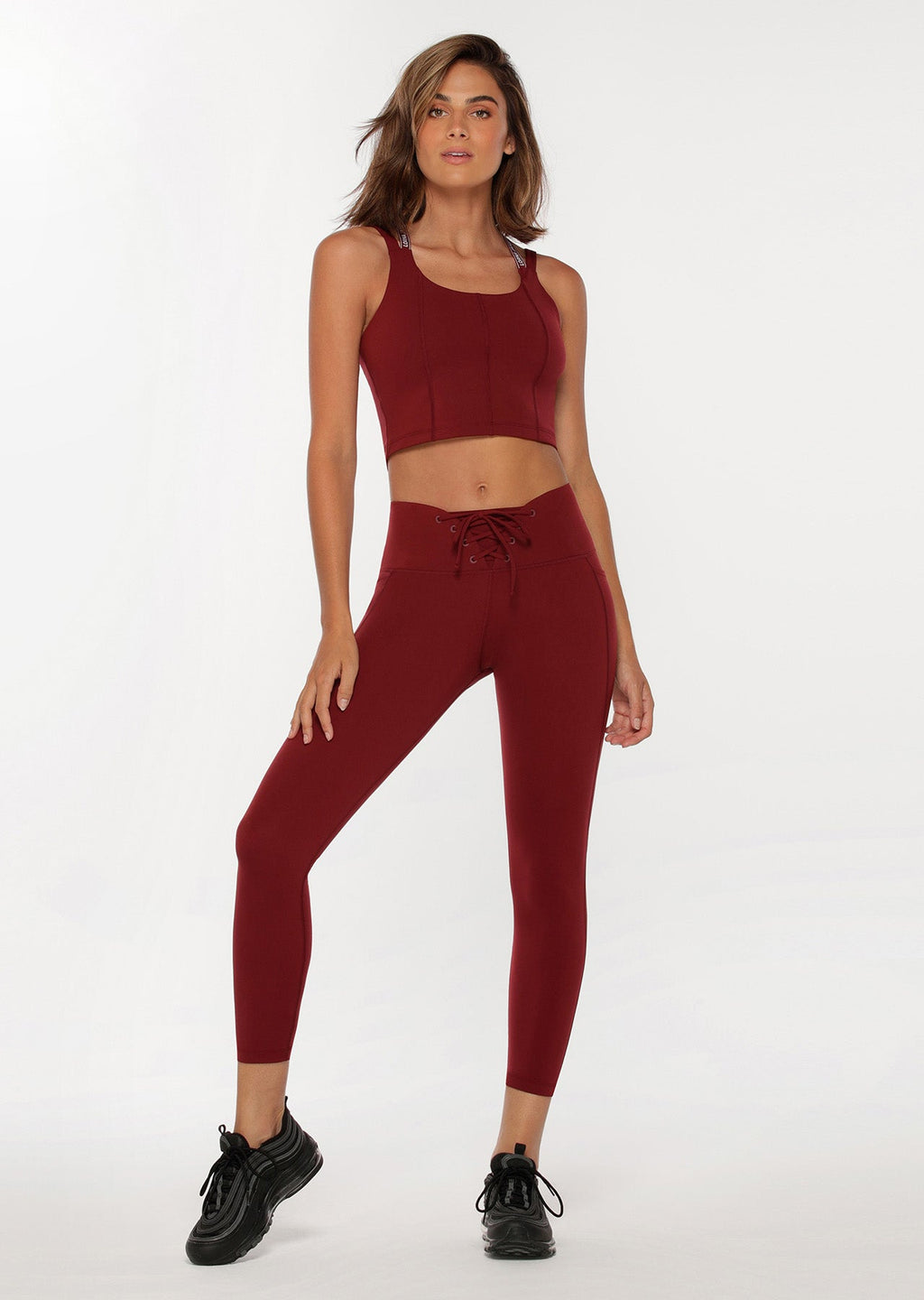 Lace Up Ankle Biter Leggings