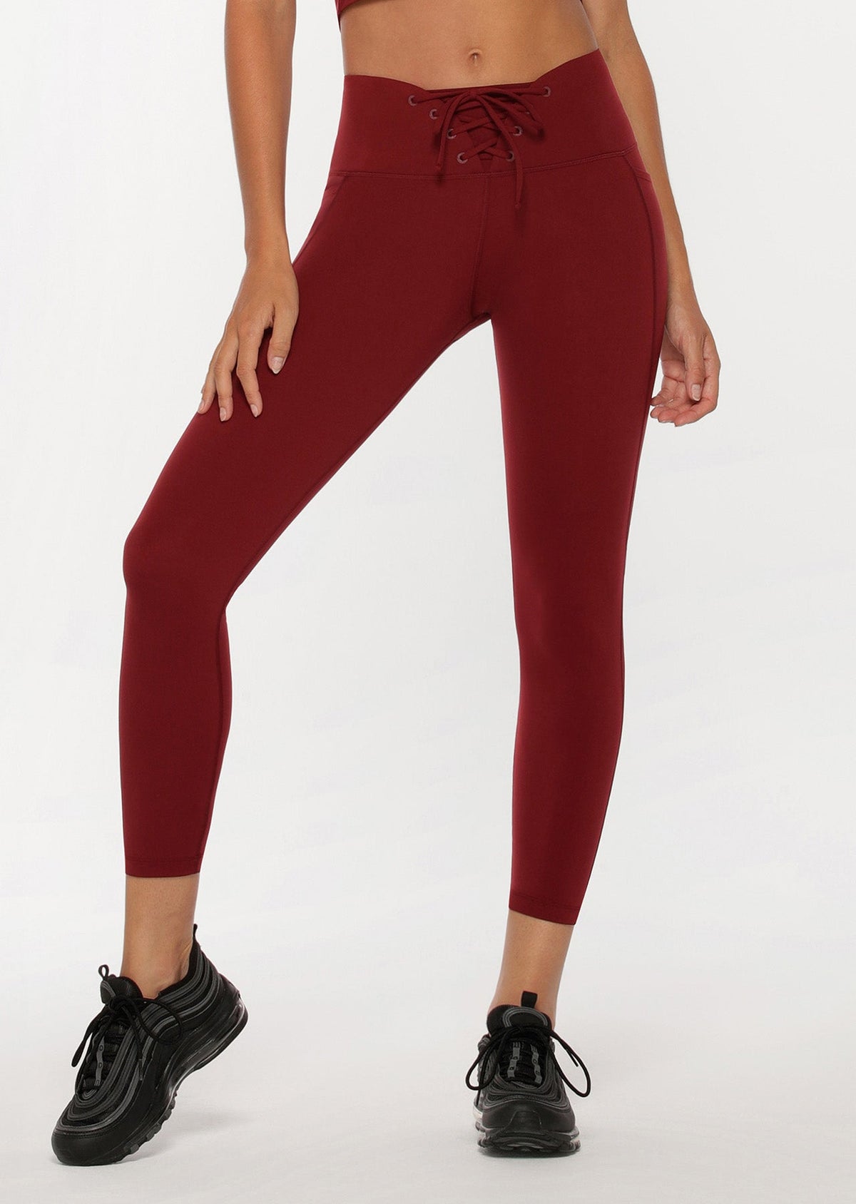 Lace Up Ankle Biter Leggings