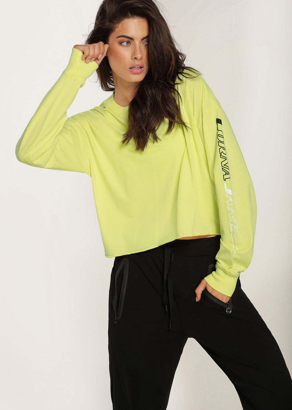 Layer-Up Cropped Long Sleeve Tee