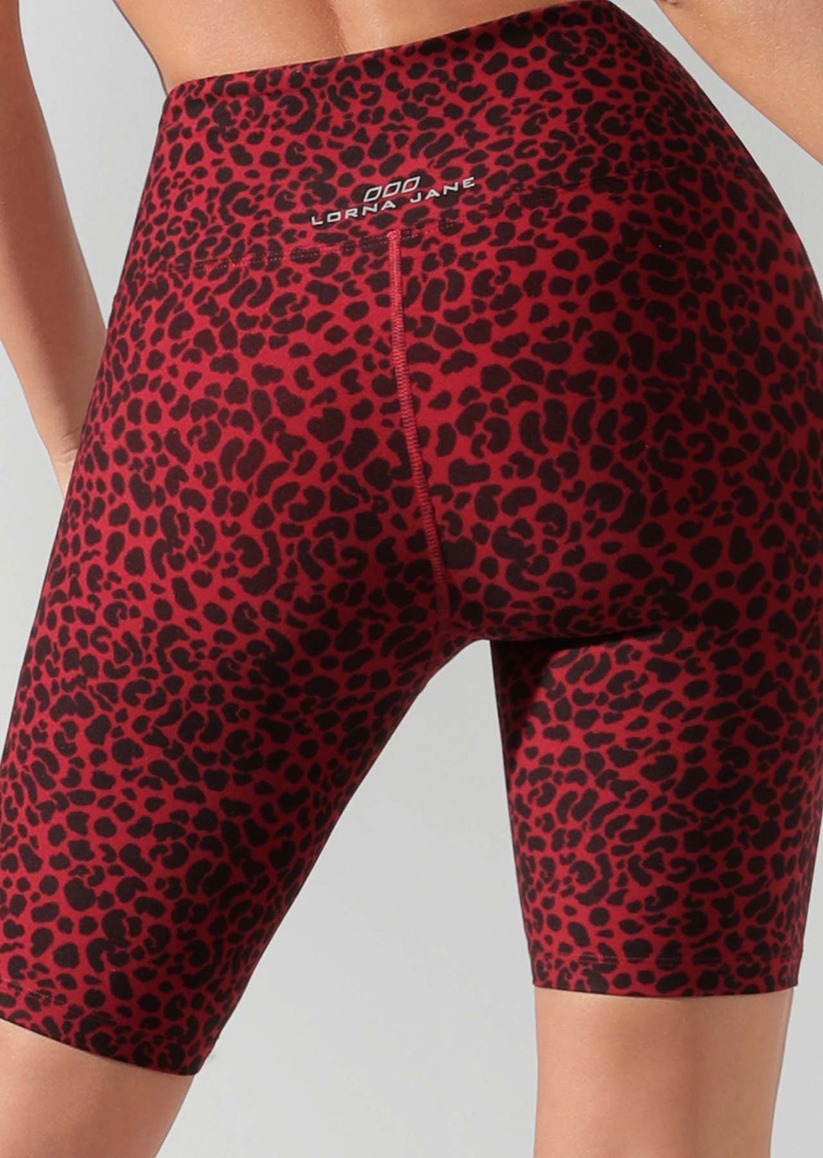 Leopard Long Short Tight