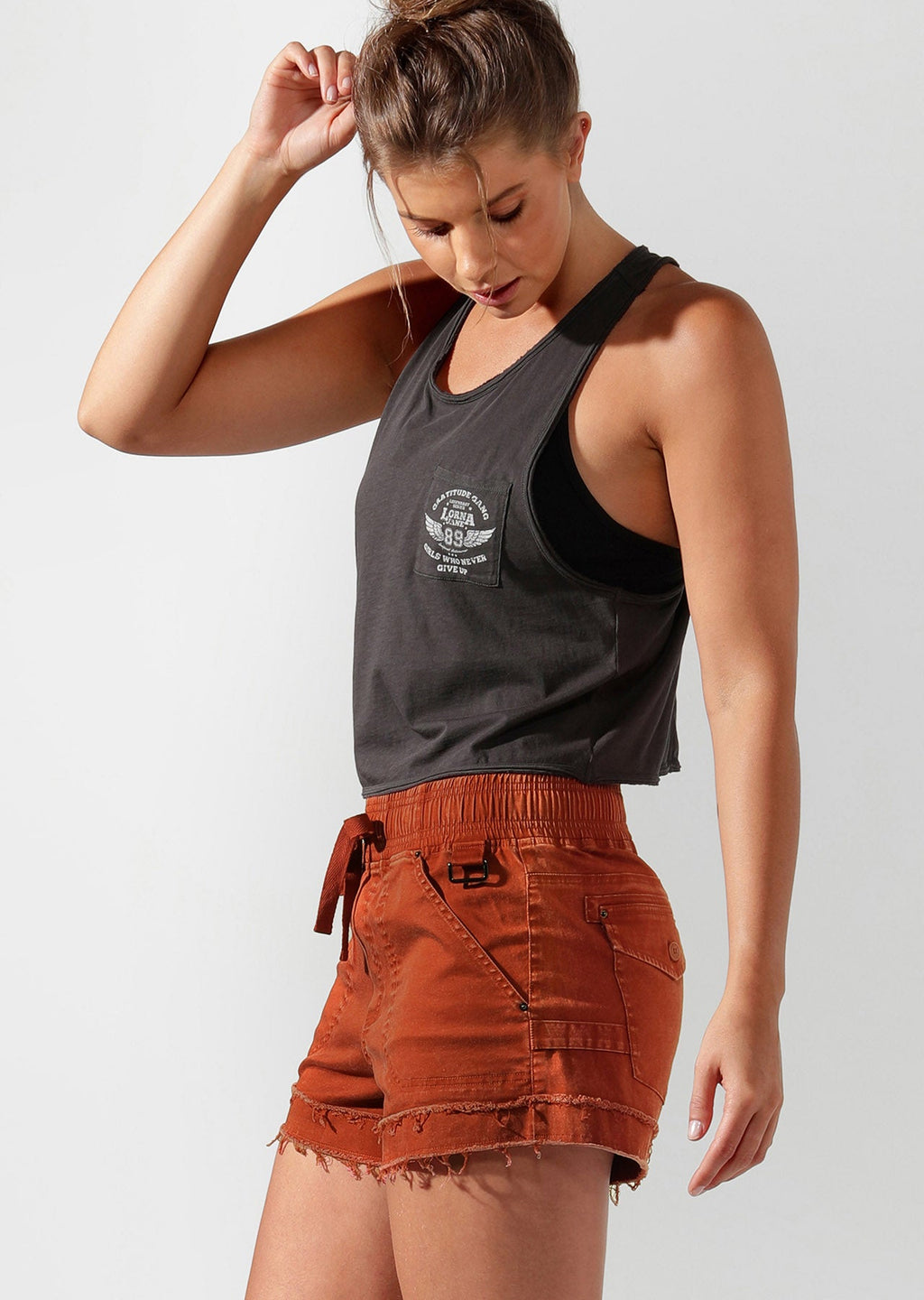 Lived In Cropped Tank