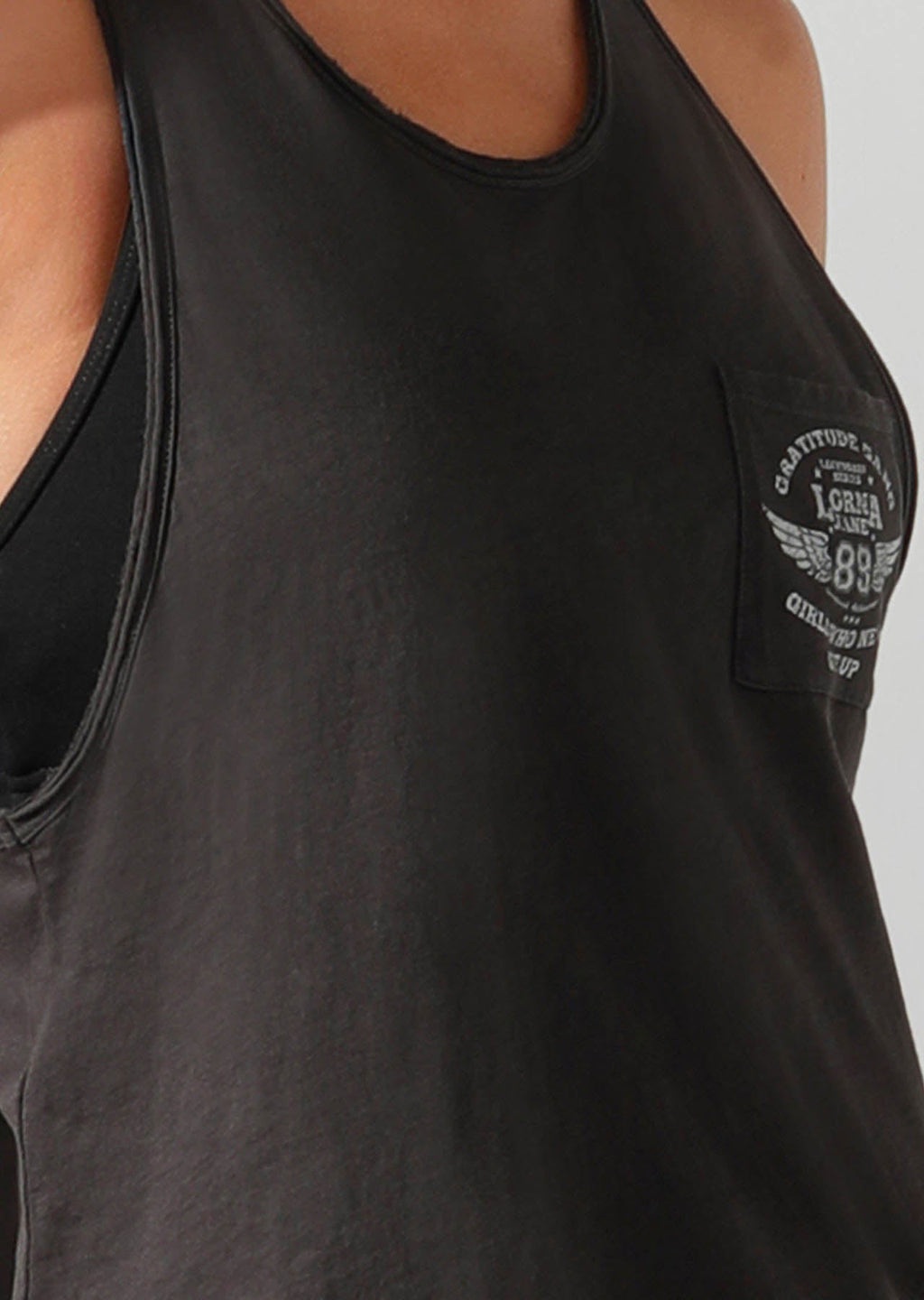 Lived In Cropped Tank