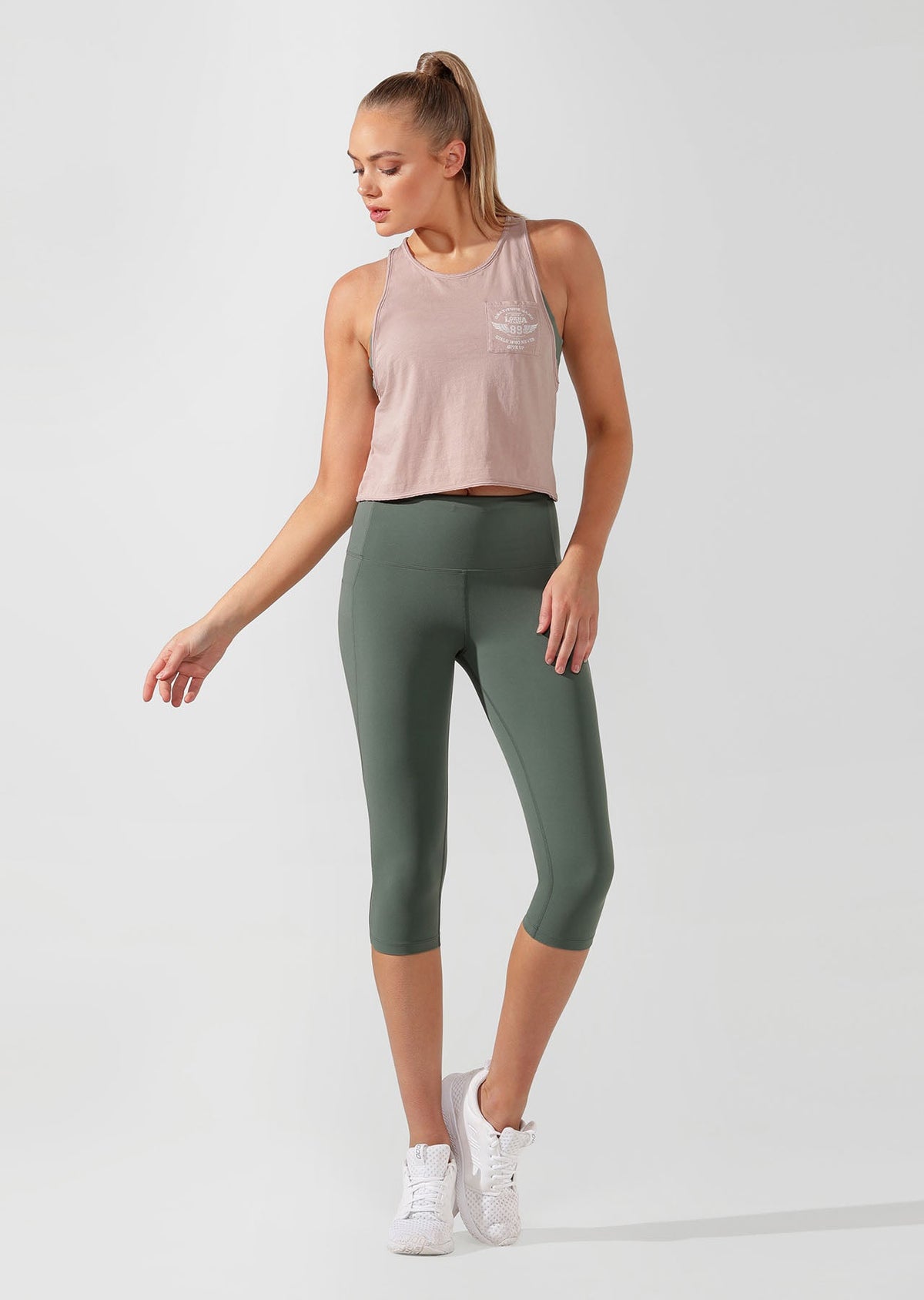 Lived In Cropped Tank