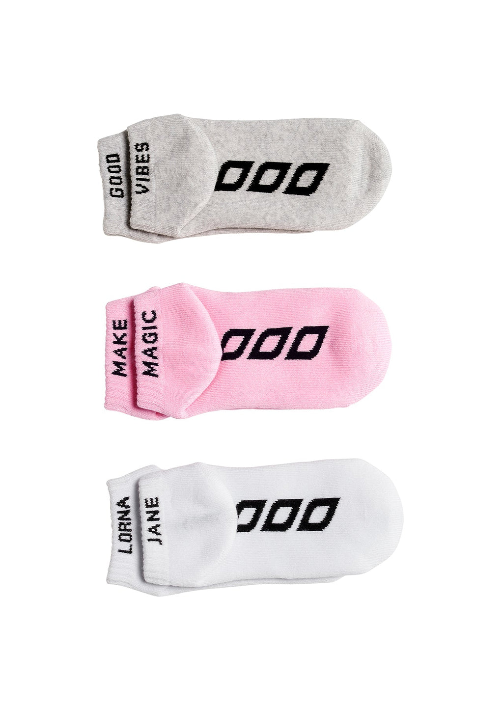 LJ 3 Pack Inspo Socks