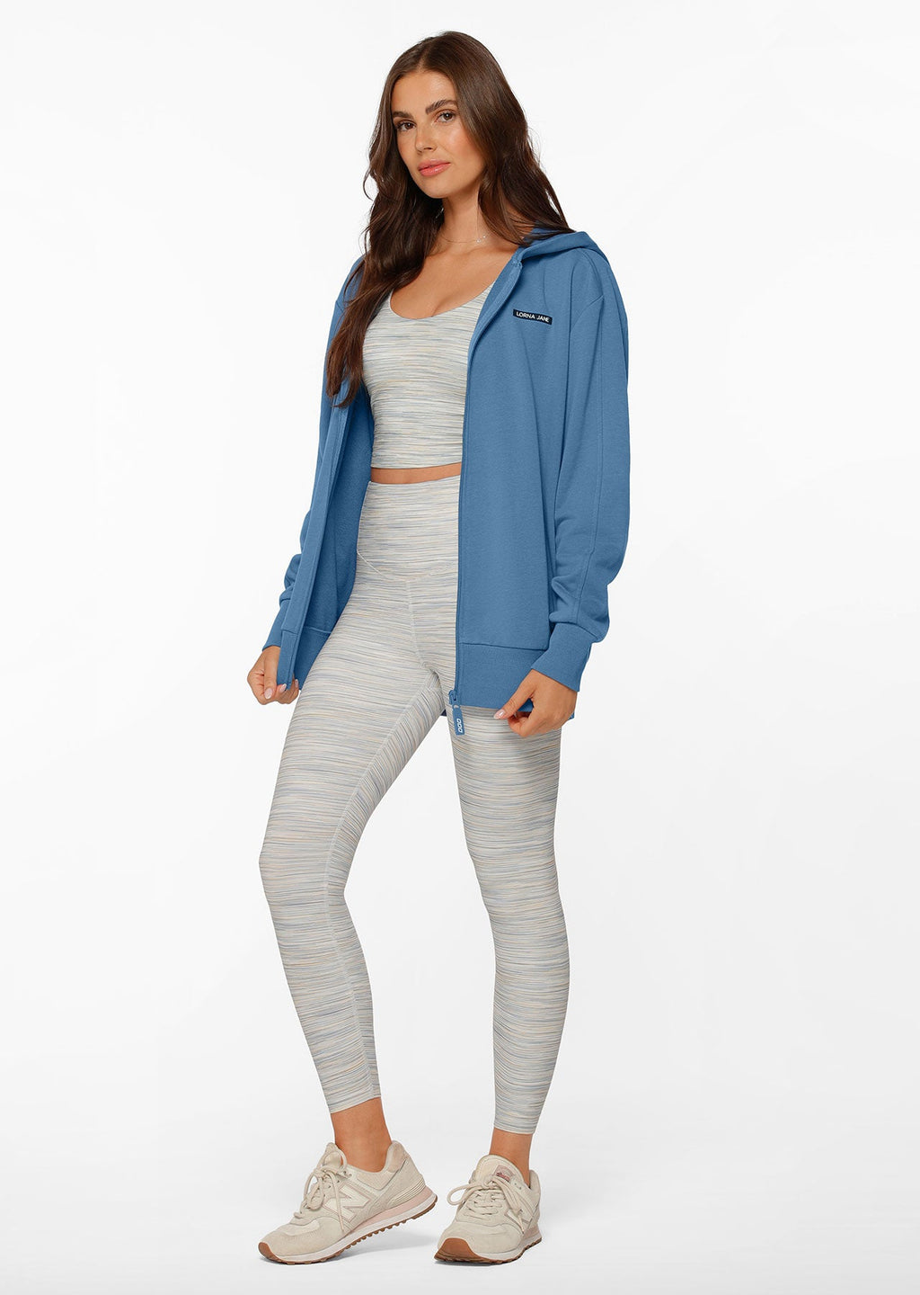 LJ Athletic Terry Zip Thru Hoodie