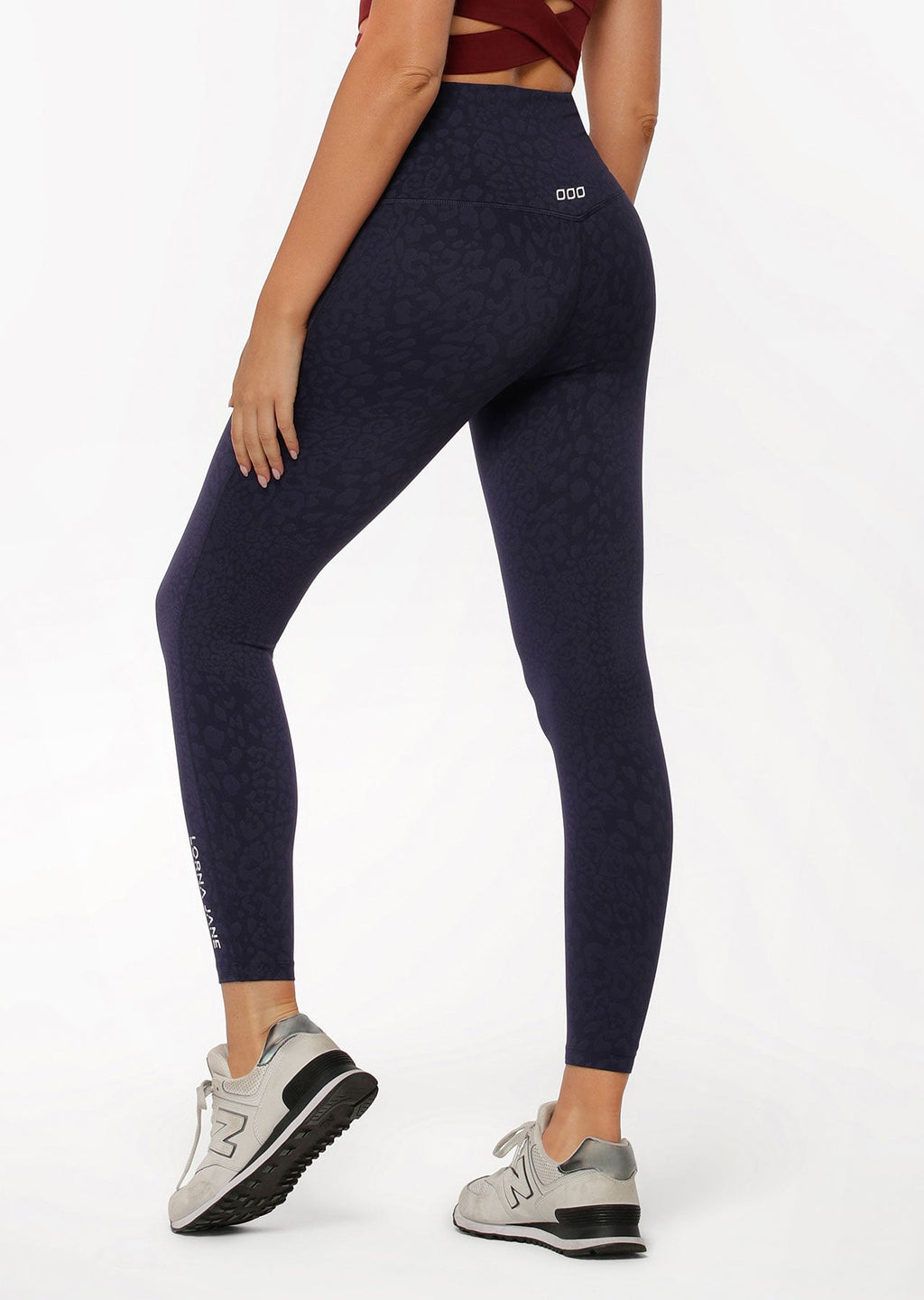 LJ Cloud Lotus No Chafe Full Length Leggings