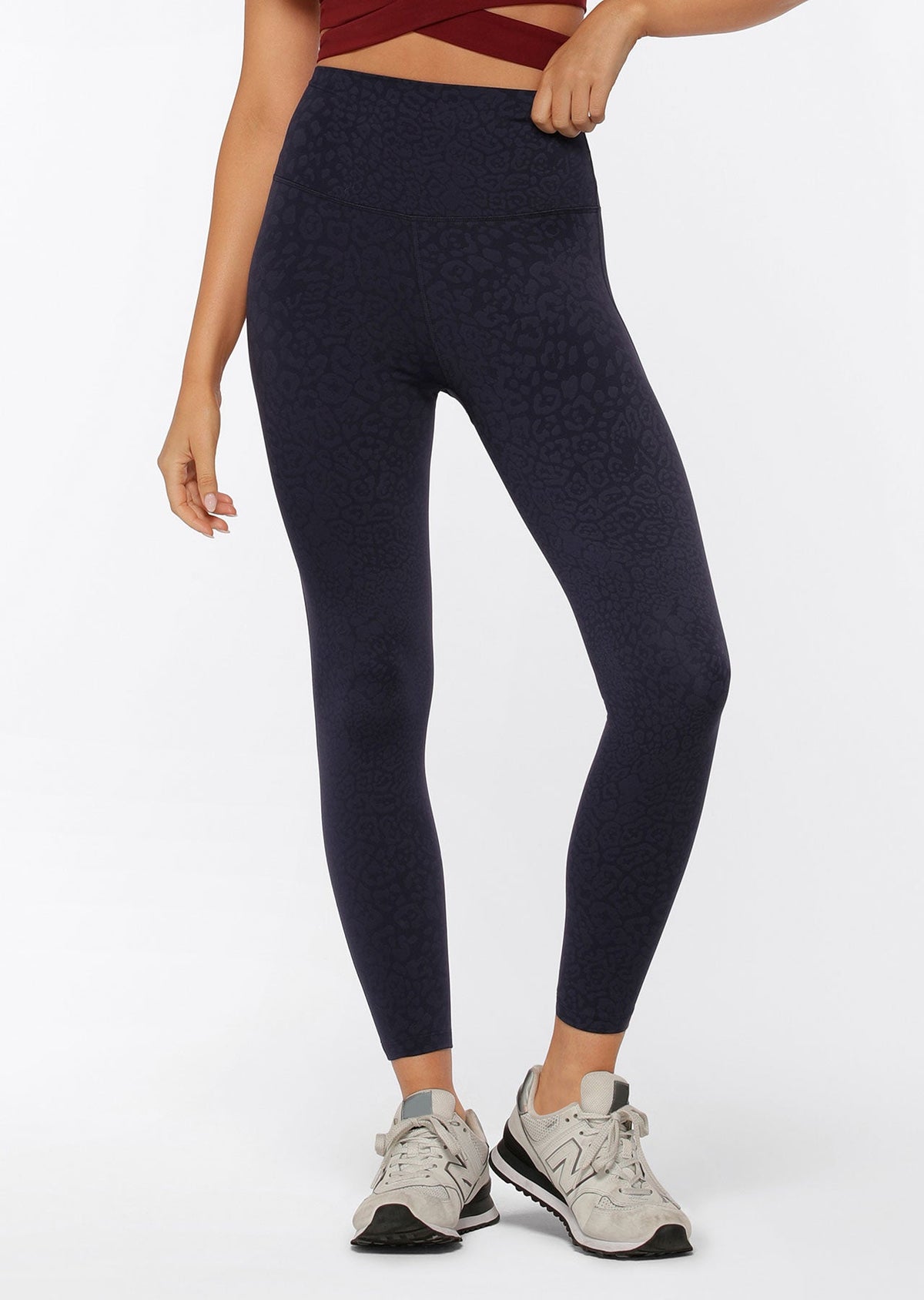 LJ Cloud Lotus No Chafe Full Length Leggings