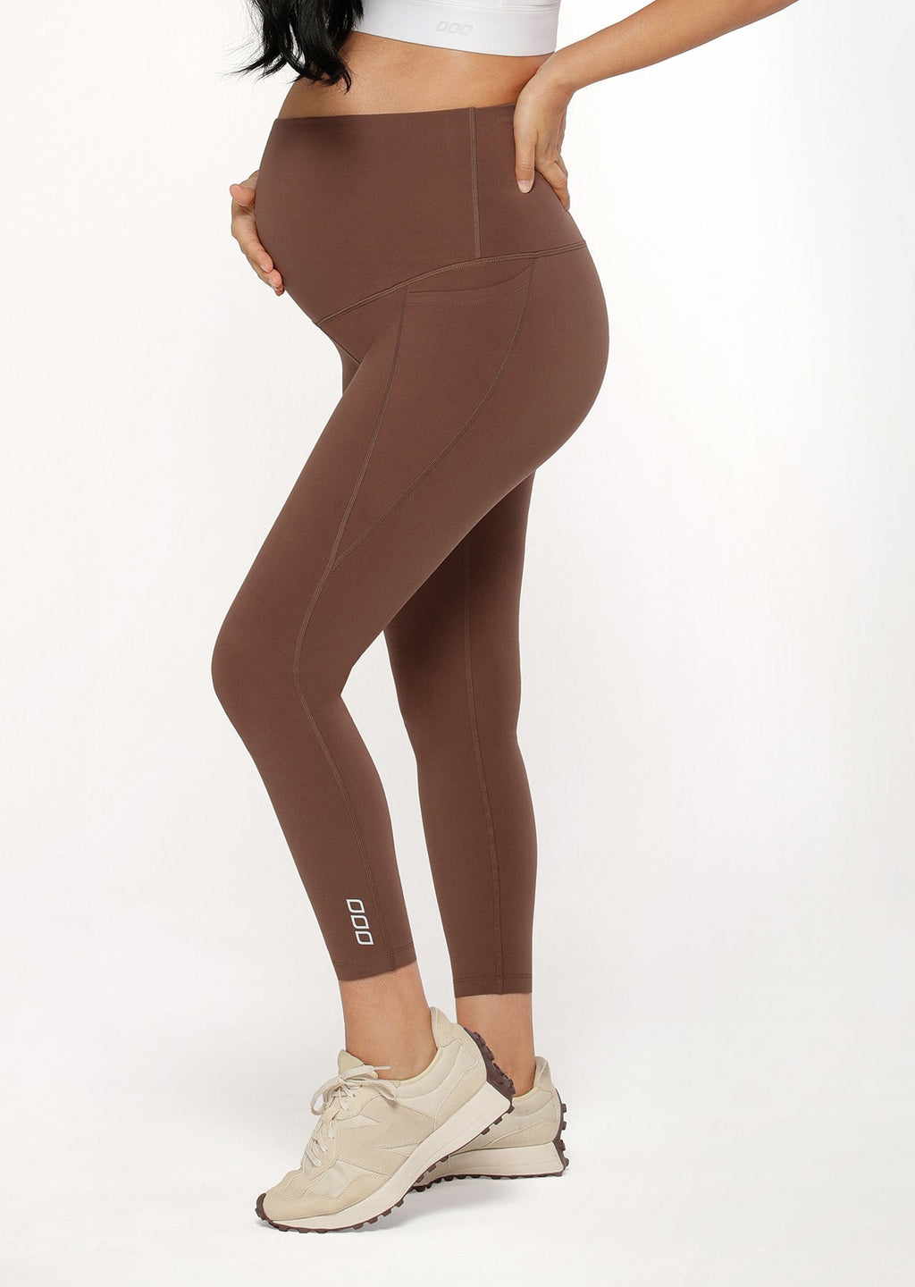 LJ Maternity Phone Pocket Ankle Biter Leggings