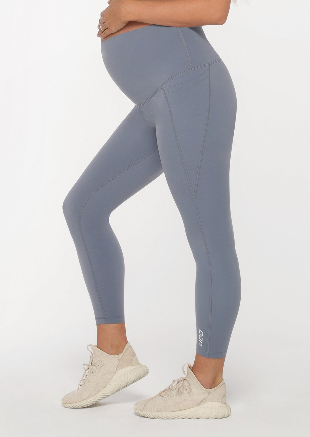 LJ Maternity Phone Pocket Ankle Biter Leggings