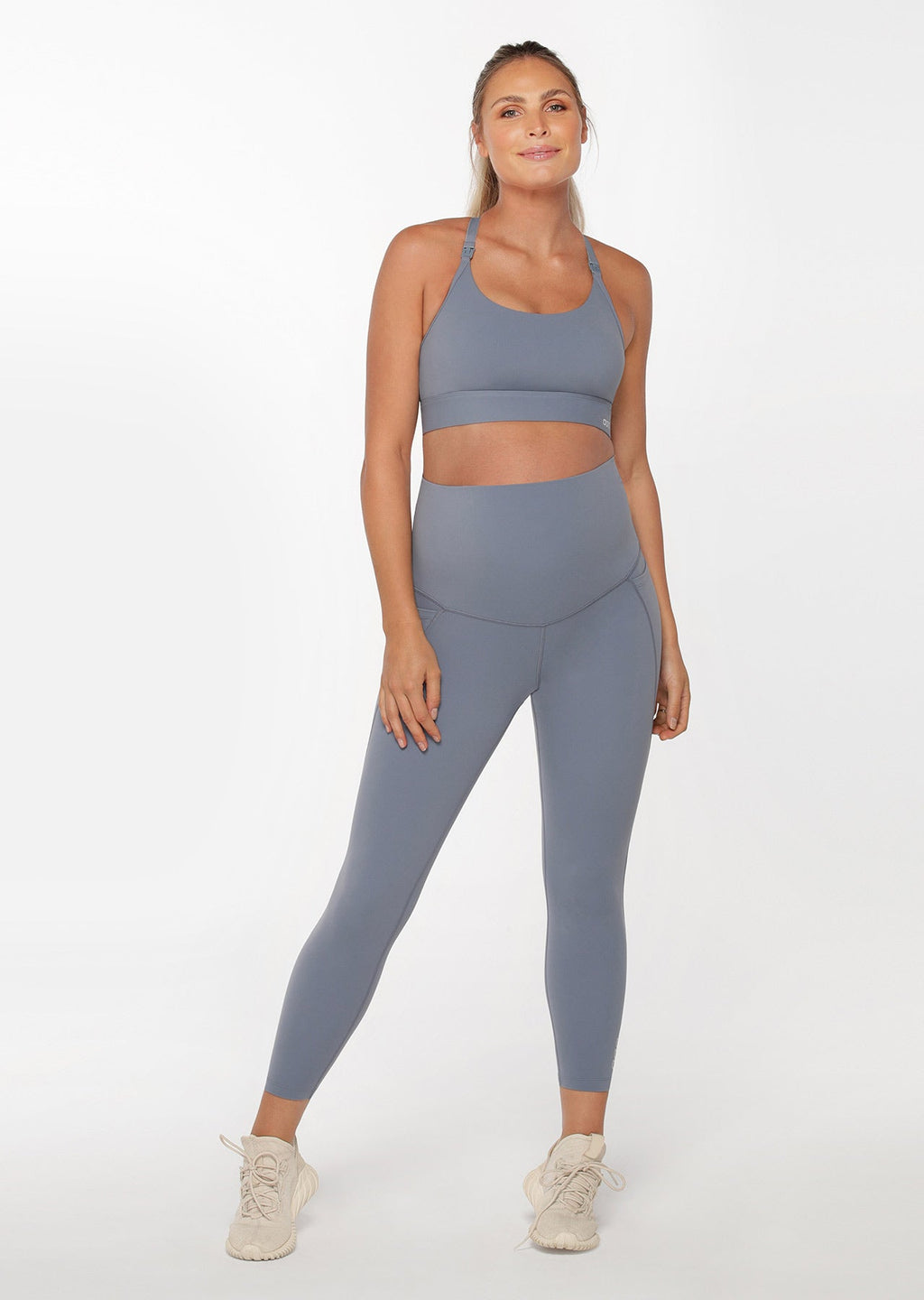 LJ Maternity Phone Pocket Ankle Biter Leggings