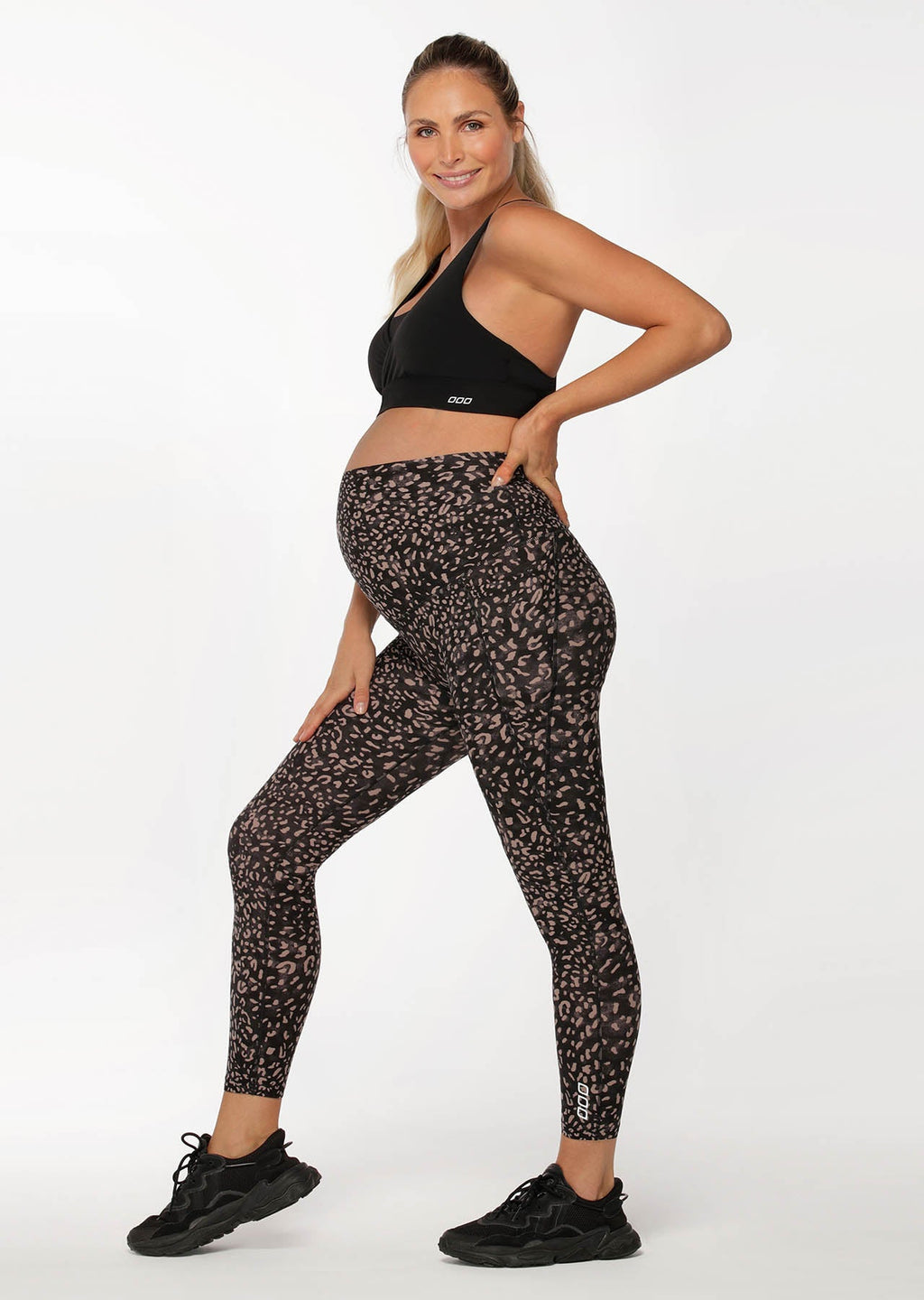 LJ Maternity Phone Pocket Ankle Biter Leggings