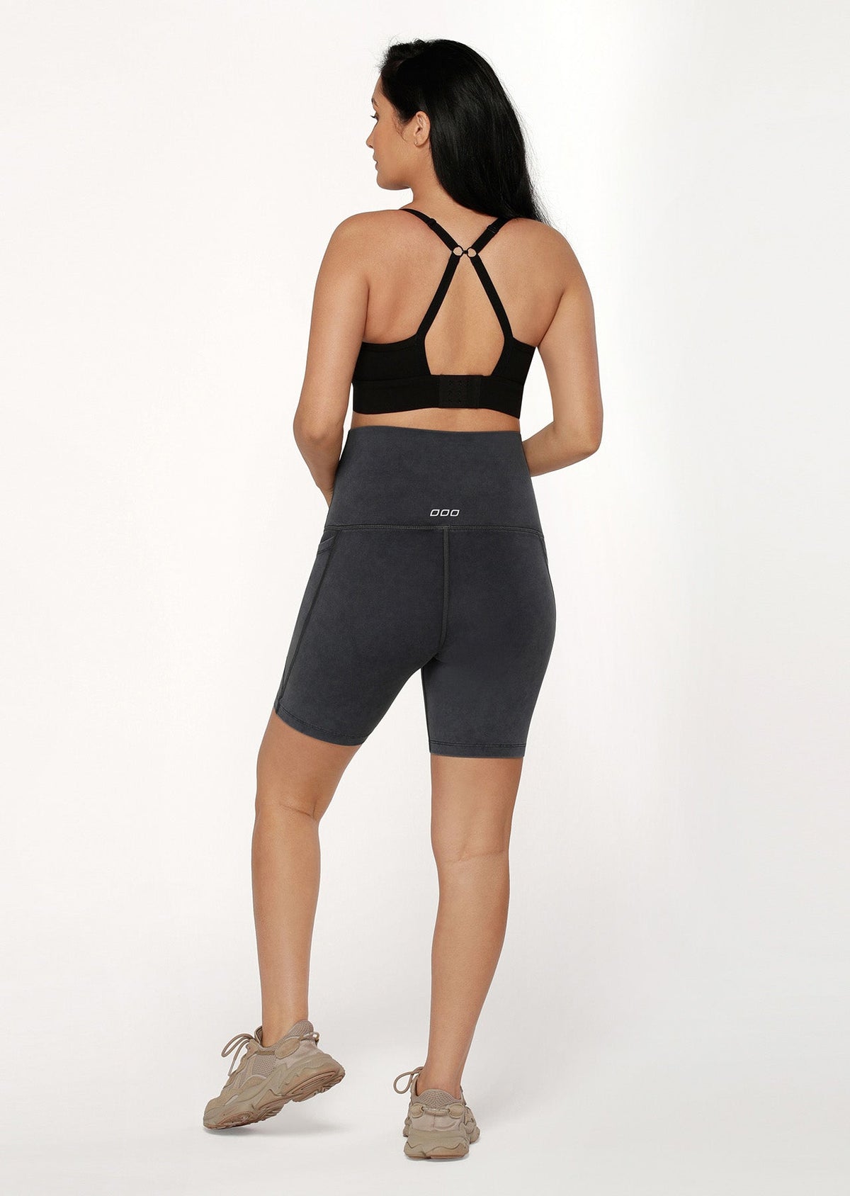 LJ Maternity Phone Pocket Bike Shorts