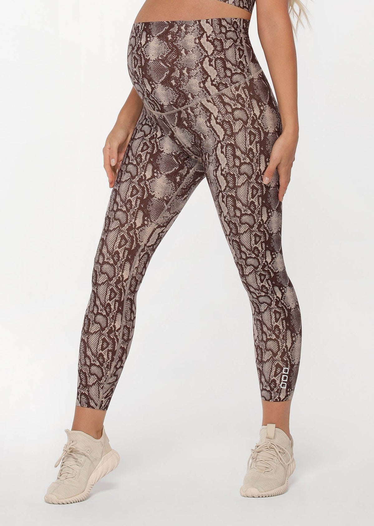LJ Maternity Printed Ankle Biter Leggings