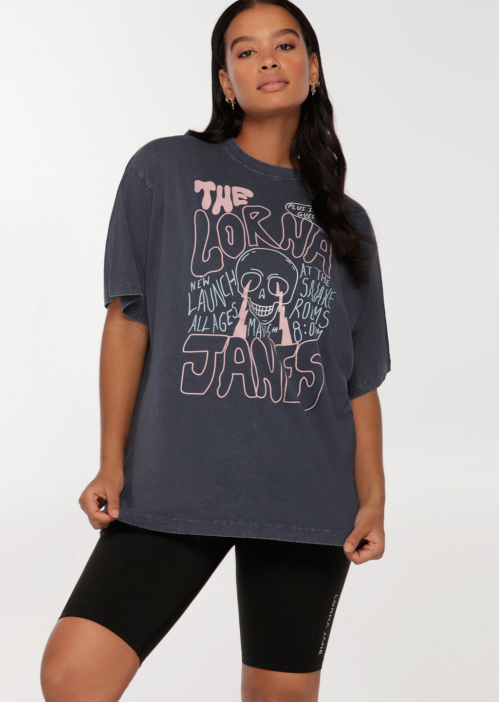 LJ Oversized Band Tee