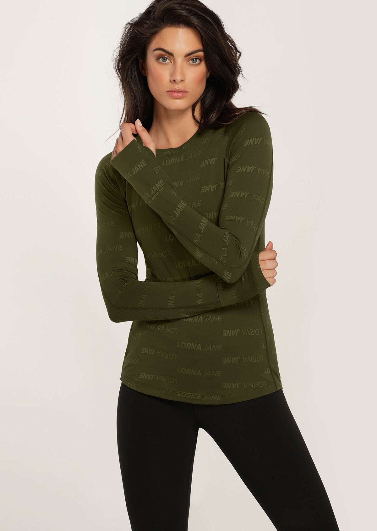 Logo Tech Long Sleeve Performance Top