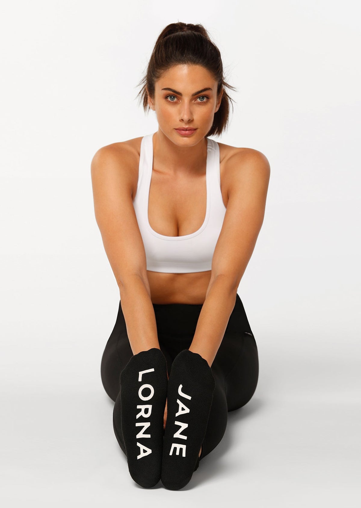 Lorna Jane Pilates Grip Socks