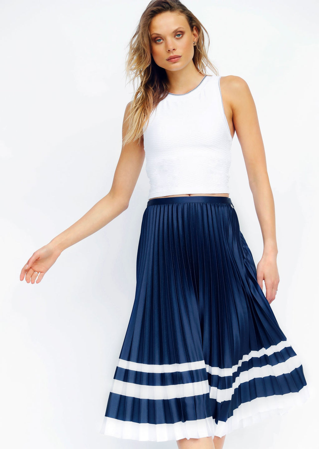 Luxe Yasmin Pleated Skirt