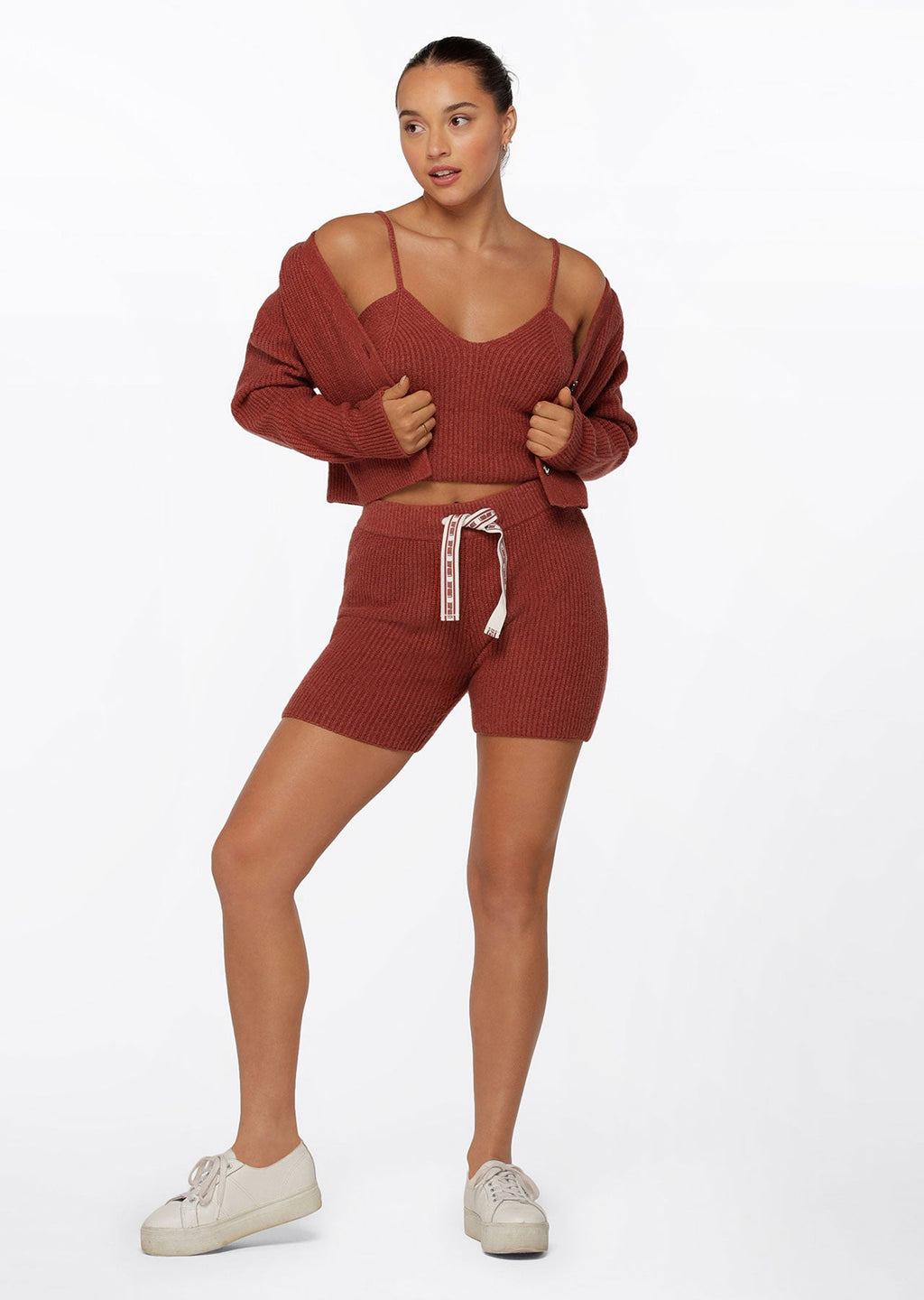 Merino Blend Knit Bike Shorts