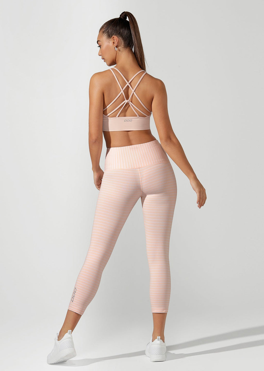 Minimal Long Line Strappy Sports Bra