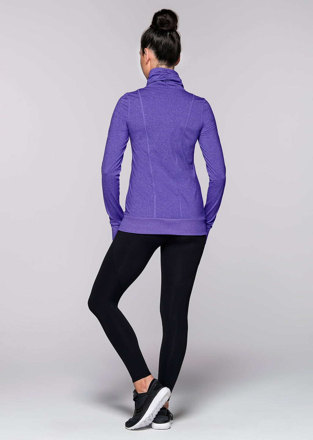 Mona L/Slv Zip Through