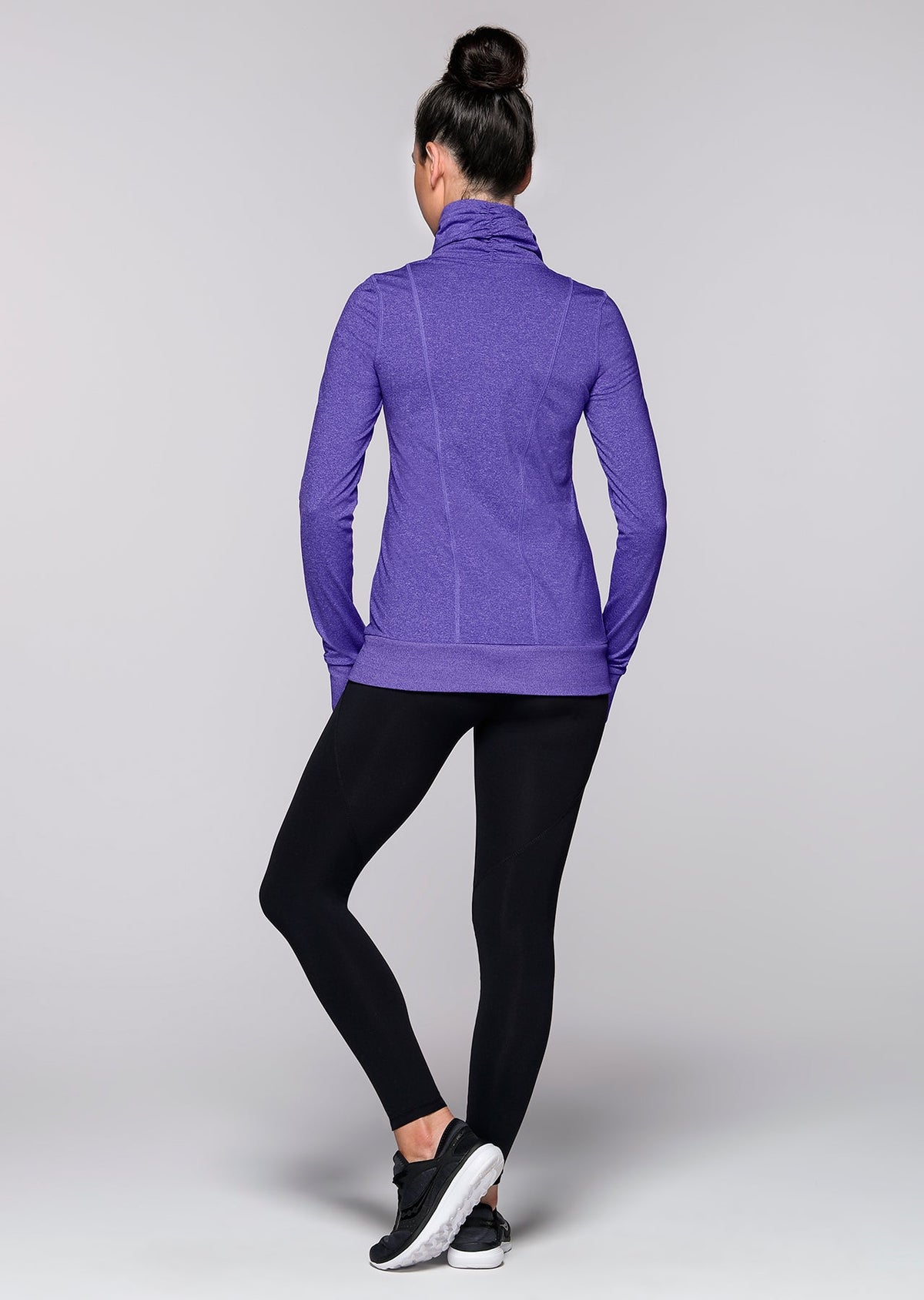Mona L/Slv Zip Through