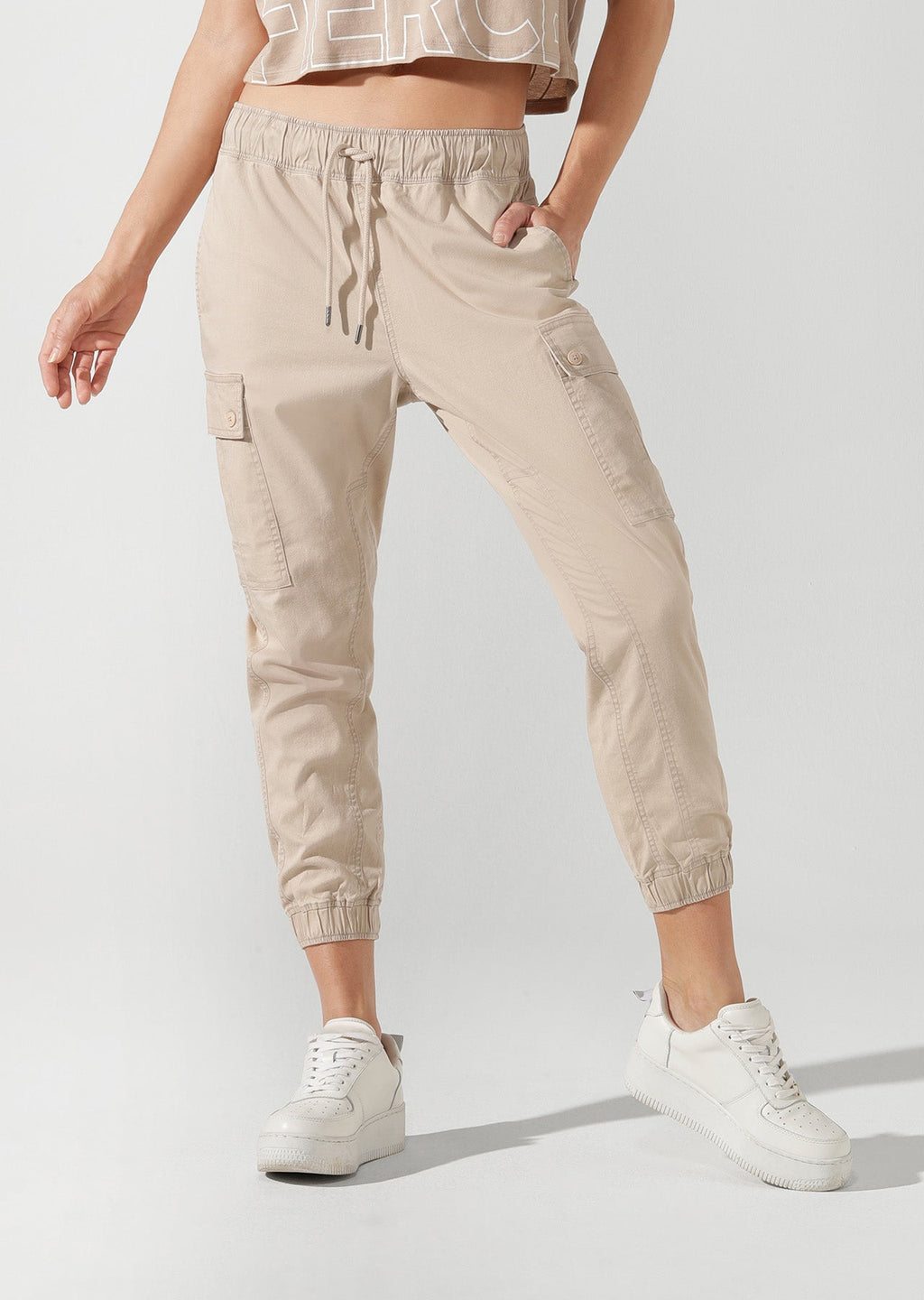 Moto Cropped Pants