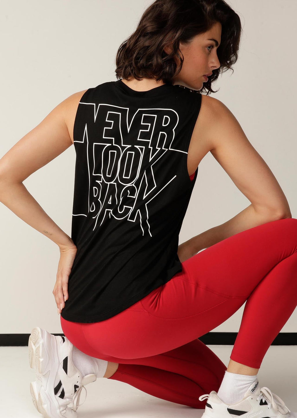 Never Look Back Muscle Tank