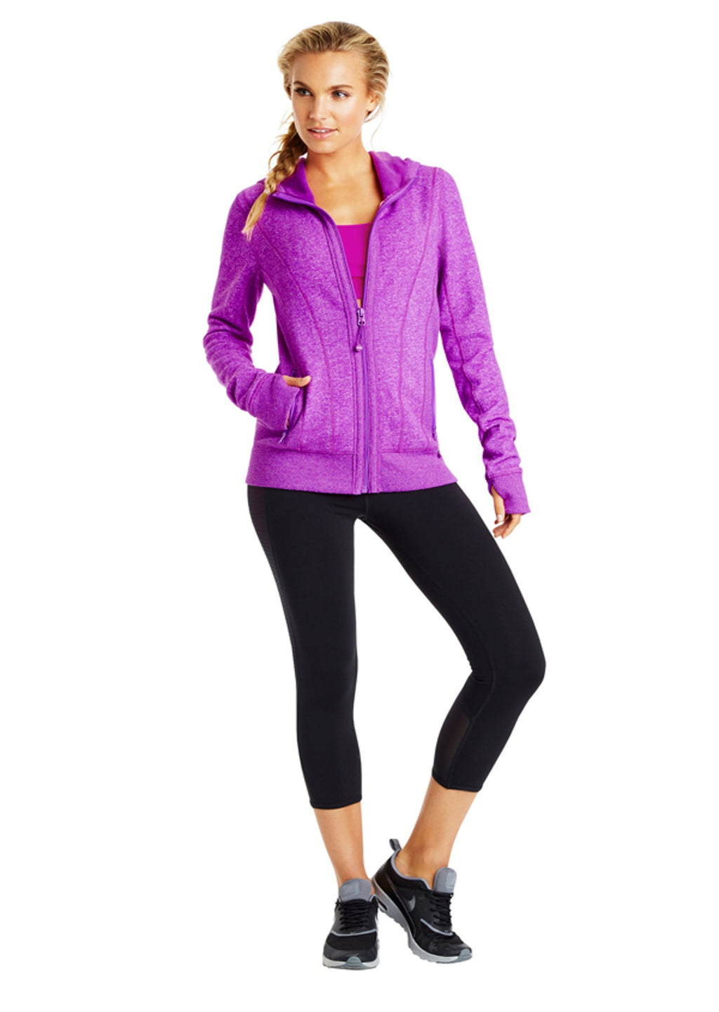 Nina Hooded Zip Through