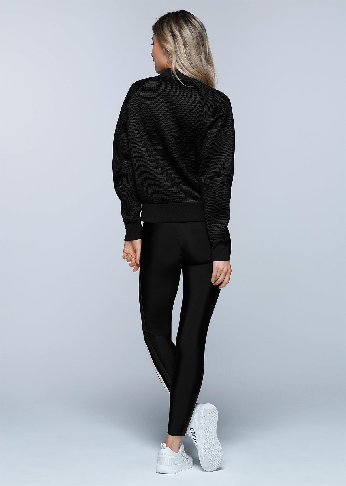 Off Duty Mesh Bomber Jacket