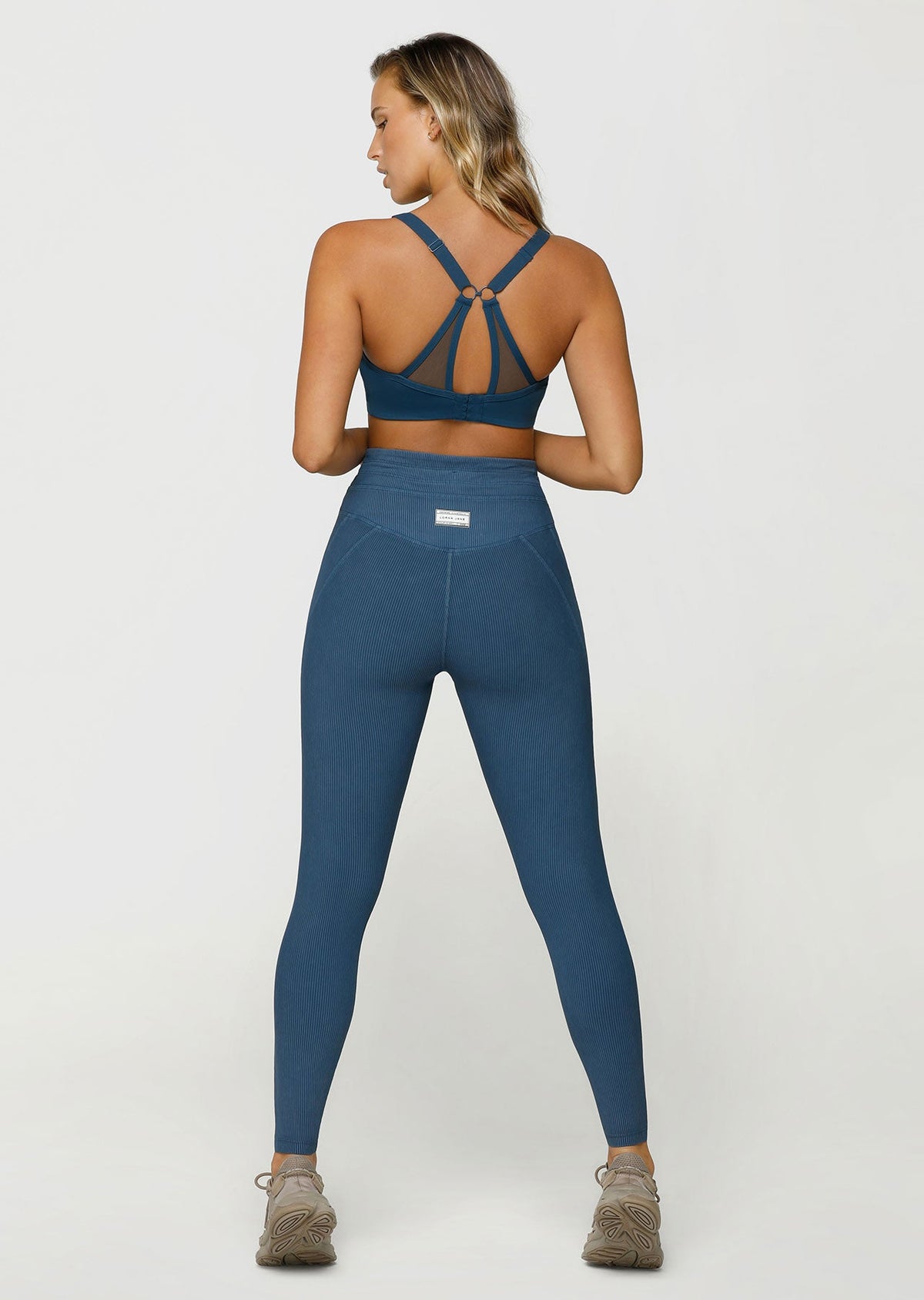 Pace It Rib Ankle Biter Leggings