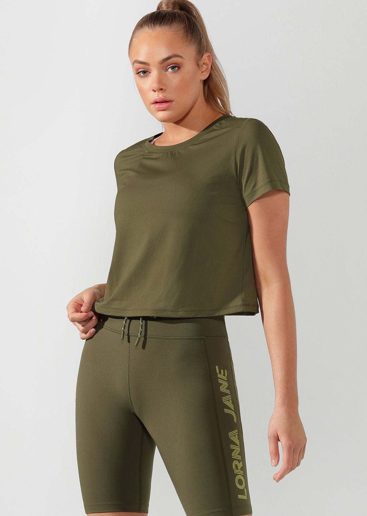 Performance Cropped Active Tee