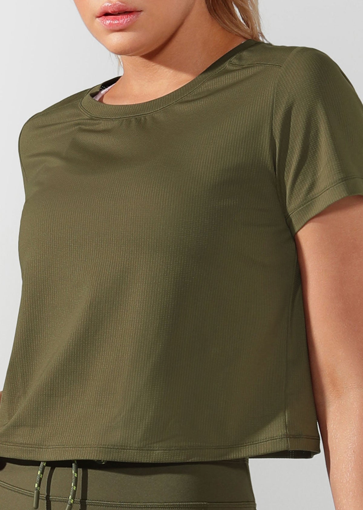 Performance Cropped Active Tee