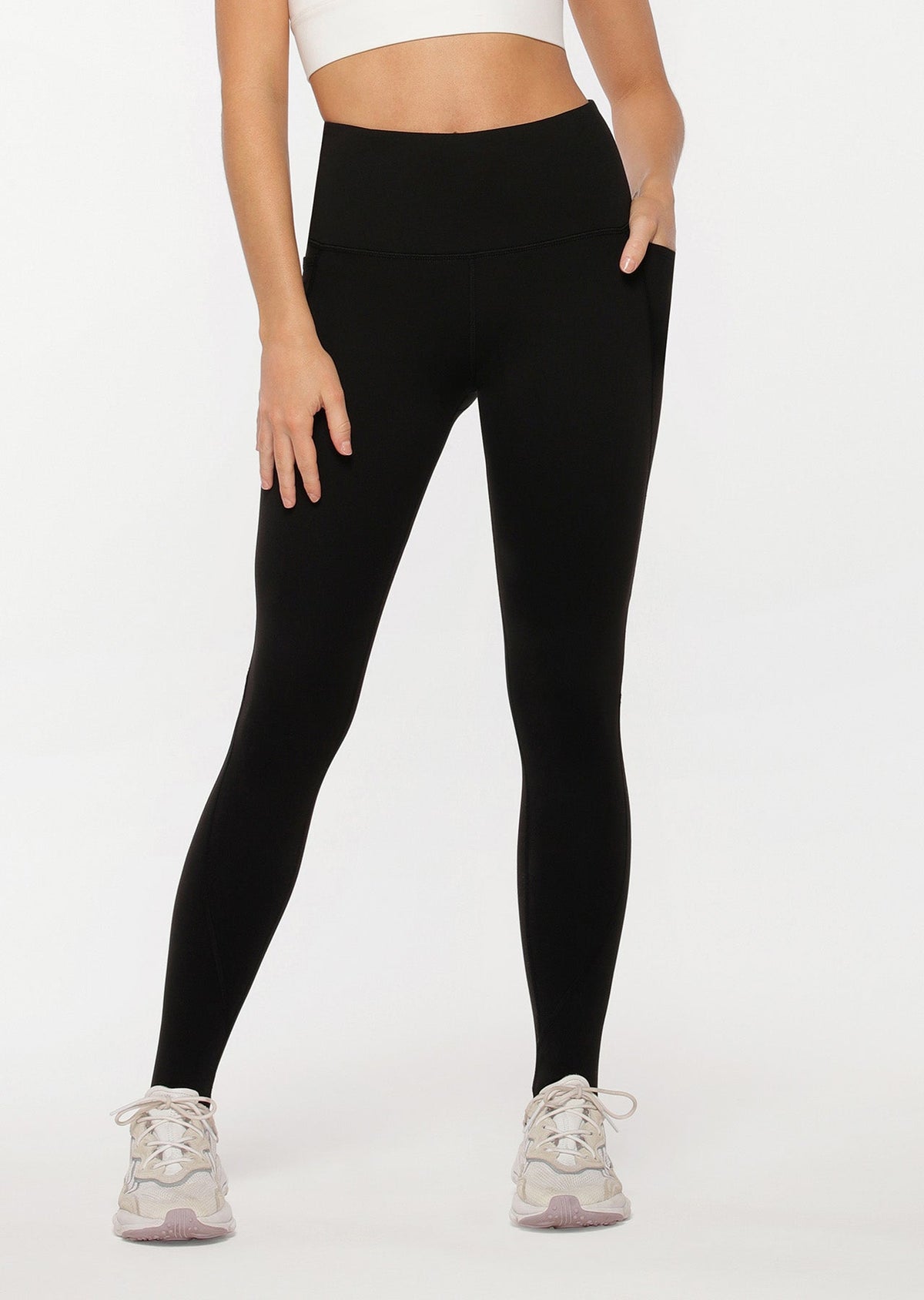 Phone Pocket Stirrup Thermal Leggings