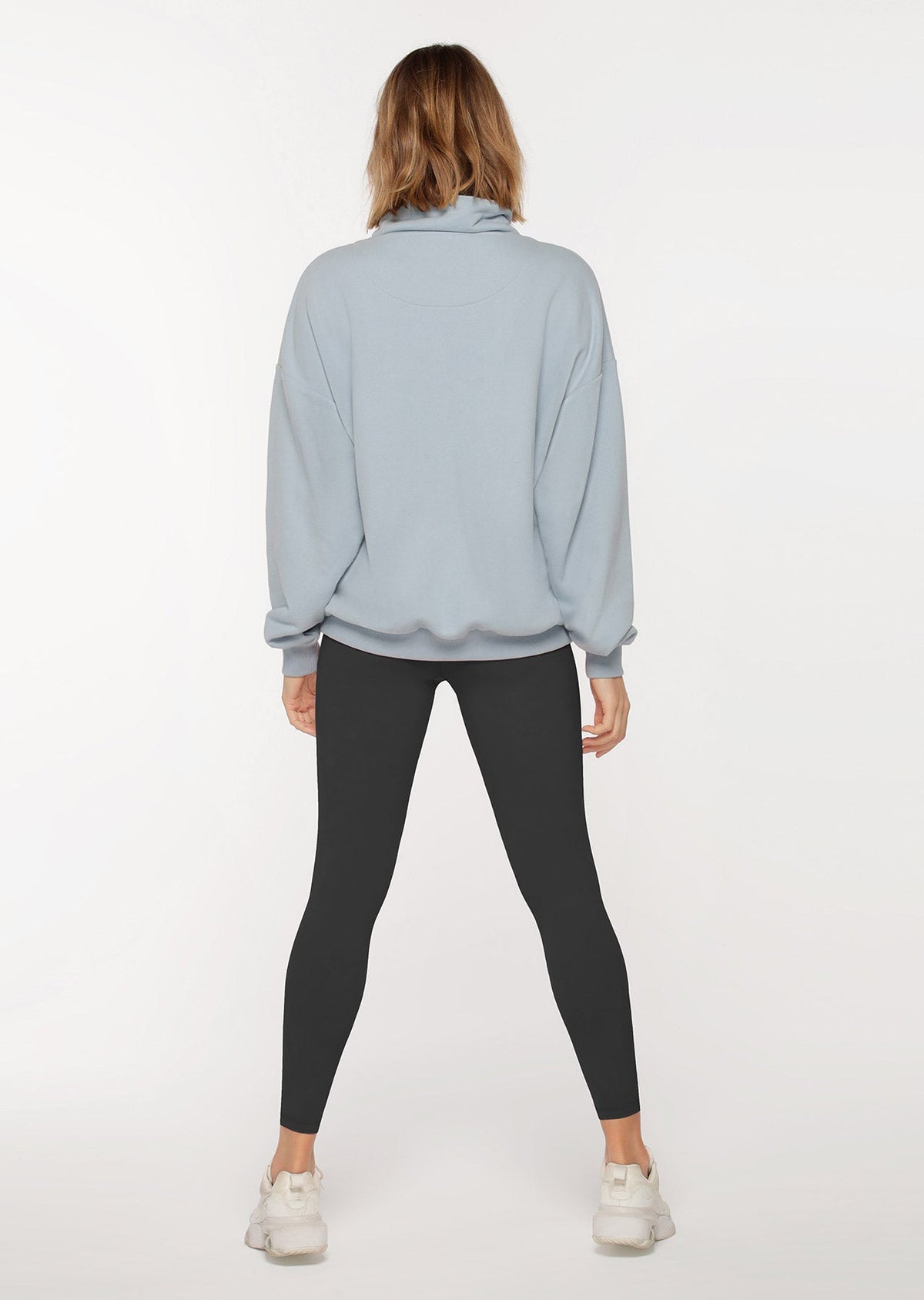 Power To You Funnel Zip Sweat