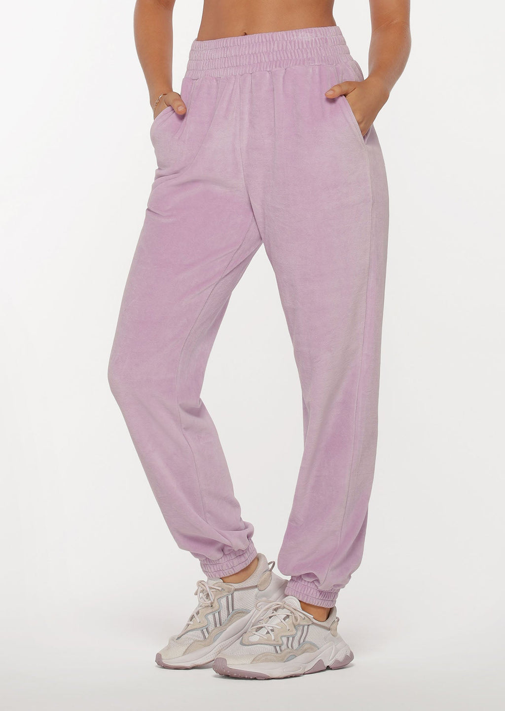 R & R Velour Track Pants
