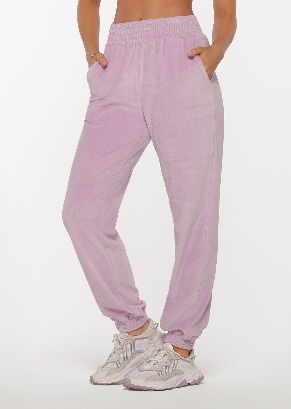 R & R Velour Track Pants
