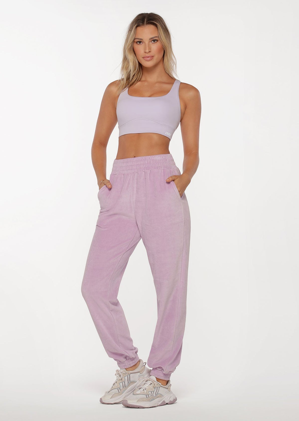 R & R Velour Track Pants