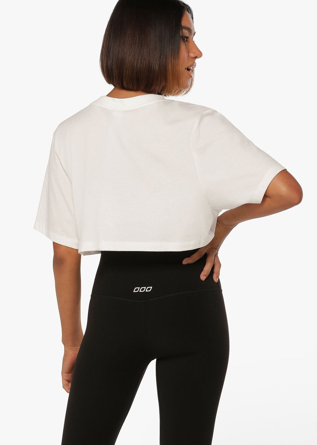 Rainbow Transdry Active Cropped Tee