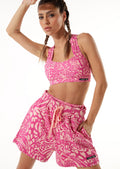 Abstract Sweat Shorts